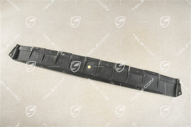 Skid plate trim, V6 / S, stainless steel, lower part