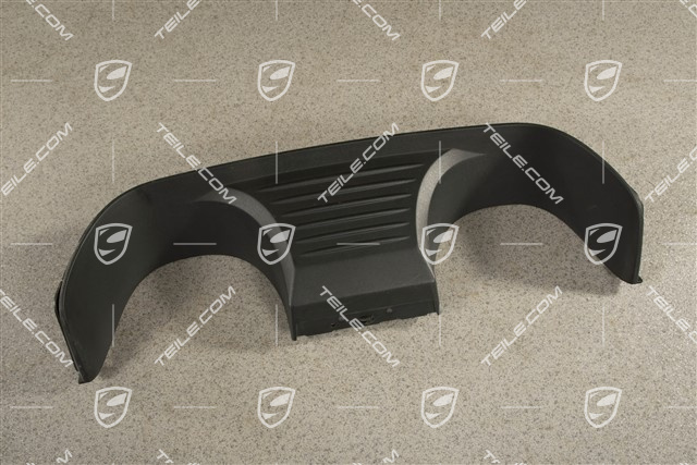 C2 / C2S / C4 / C4S / GTS, Rear bumper fascia, matt black sports exhaust system
