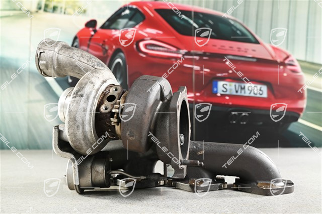 Turbocharger, V8 4.8L, cyl. 5-8, L