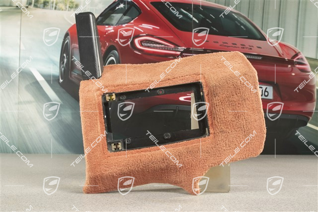 Sicherungskasten Verkleidung, Teppich, Boxsterrot