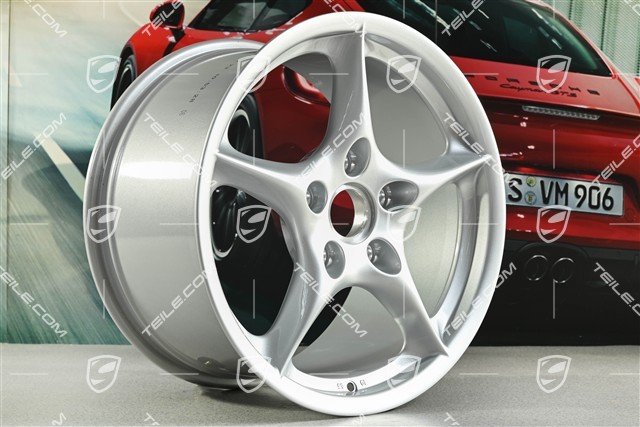 18" Komplet felg Carrera, 8J x 18 ET50 + 10J x 18 ET65