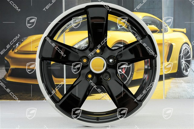 20" felga Sport Classic, 11,5J x 20 ET48, czarny wysoki połysk