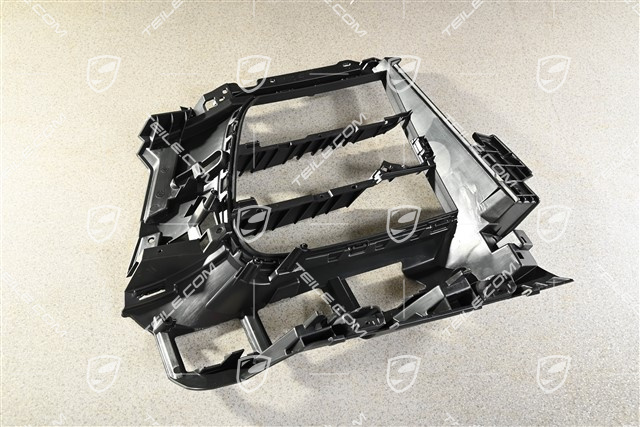 Mounting frame / front bumper grille, lateral, L