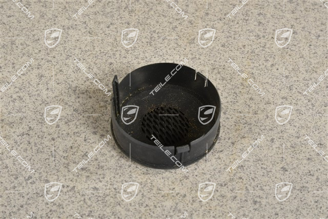 Dashboard side vent, cover / trim / rosette, Metropole Blue