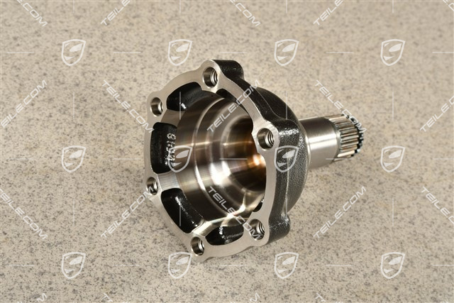 C4 / Turbo, Front Differential flange / Flange housing neck, L=R