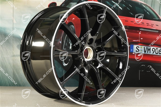 20" Felge Cayenne Design, 10,5J x 20 ET55, schwarz hochglanz