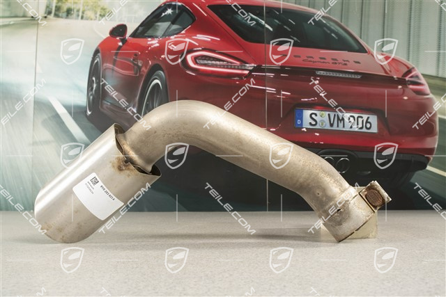 S, exhaust system tail pipe, outer, L