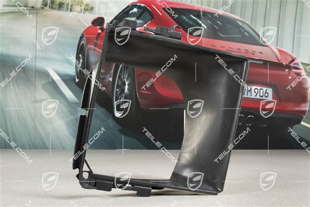 Air guide / duct, lateral, Turbo S, R