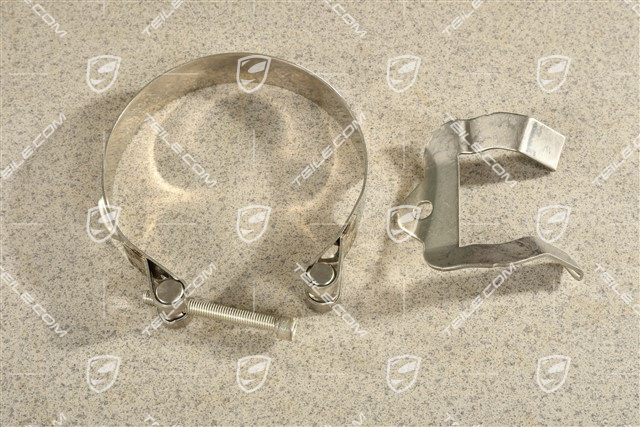Schelle mit Halter, Auspuffanlage