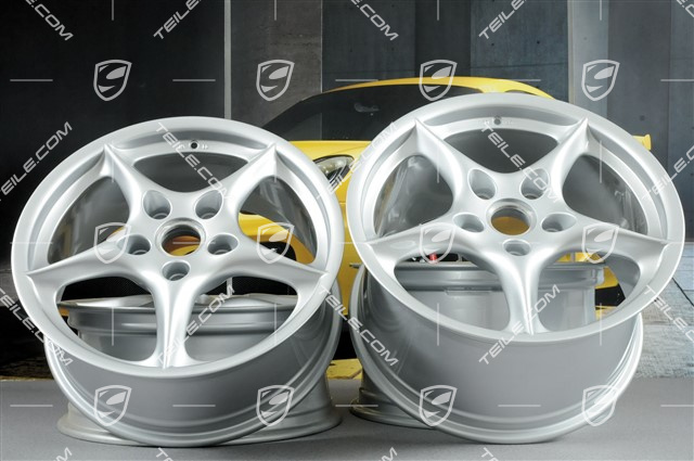 18" Felgensatz Carrera, 7,5J x 18 ET50 + 10J x 18 ET65