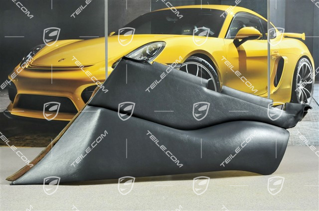 Tapicerka bocznej ściany, coupé, skóropodobna, granatowa Marine Blue, R Tapicerka bocznej ściany, coupé, skóropodobna, granatowa Marine Blue, R