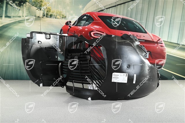Wheel-housing liner, front, front part with grille, L