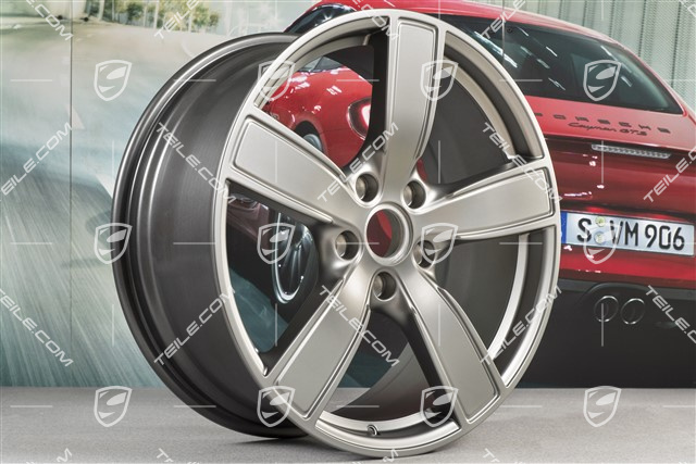 20" Felga Carrera Sport, 8,5J x 20 ET49, platynowa satyna / Platinum satin-matt