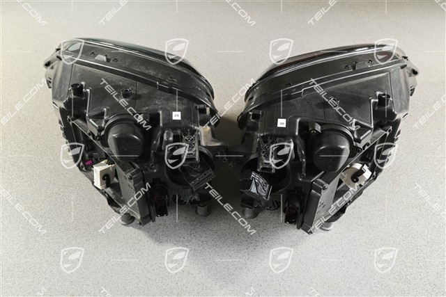 LED Scheinwerfer Satz, mit variabler Lichtverteilung, abgedunkelt, L+R