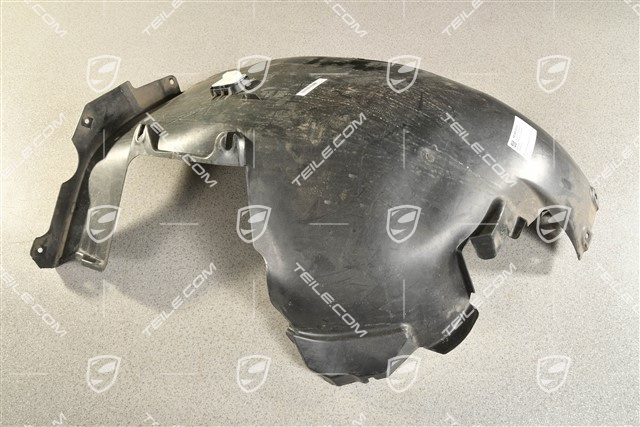 Turbo, Wheel-housing liner, front, rear part, Incl. Wet mode sensor, L