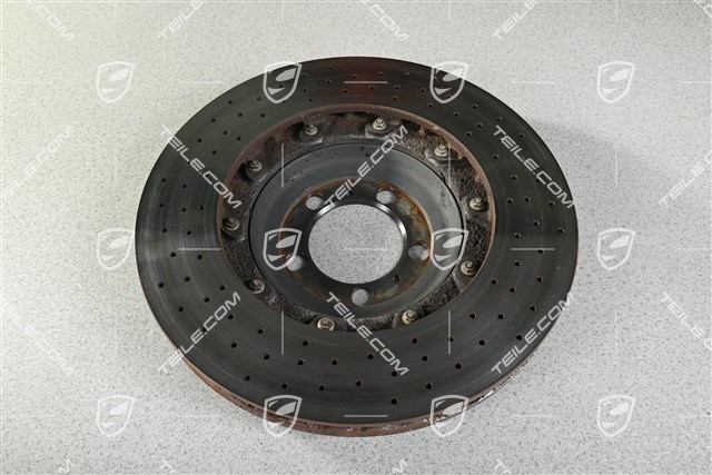 PCCB Ceramic brake disc, GT3/GT3RS/GT2RS, damaged, R
