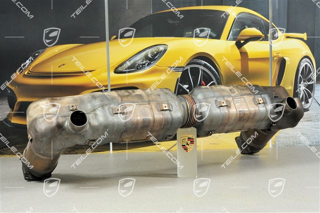 Turbo main silencer