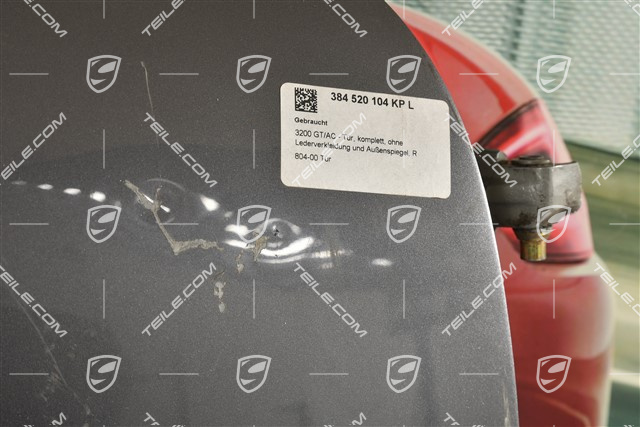 3200 GT/AC - Tür, komplett, ohne Lederverkleidung und Außenspiegel, R