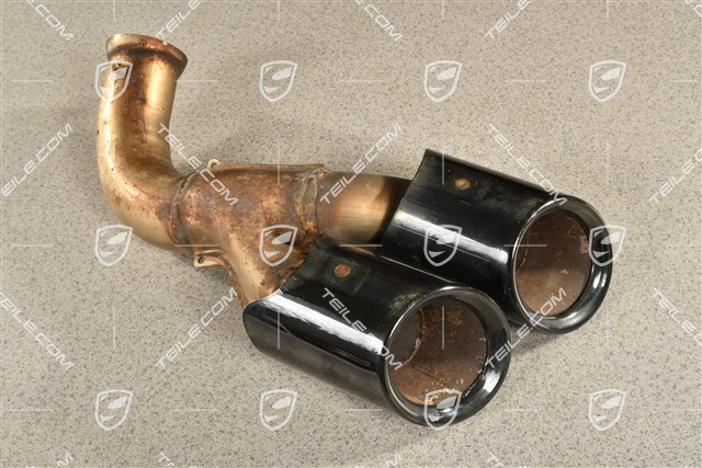 Tailpipe, Standard, Black, R