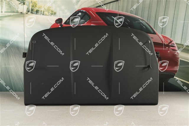Coupe, Kofferraumabdeckung / Hutablage, Schwarz