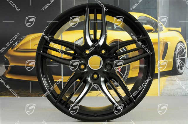 20-inch Sport Design rims set, 8,5J x 20 RT51 + 11J x 20 ET70, black satin-matt