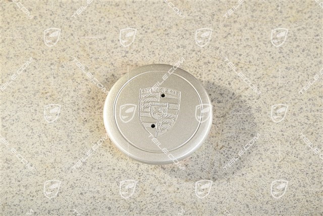 Radzierdeckel, Weissgold Metallic, für Innendurchmesser 71 mm