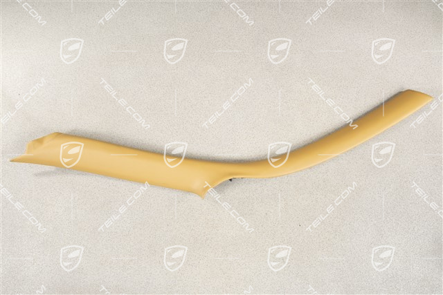 Tapicerka słupka-A, Coupe, Skóropodobna, Savannah beige, L
