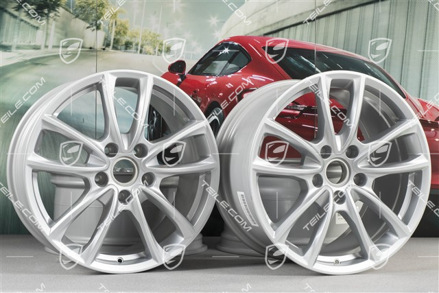 19" wheel rim set Panamera S, 9J x 19 ET64 + 10,5J x 19 ET62