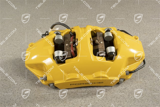 PCCB fixed calliper, yellow, R