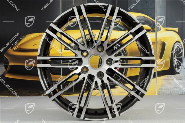 20" Komplet felg Turbo III, felgi przednie 9,5 J x 20 ET 65 + tylne 11 J x 20 ET 68