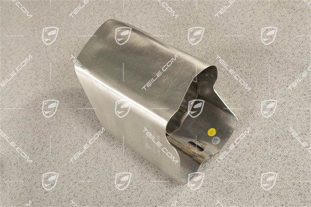 Turbo, exhaust system tail pipe, inner, R