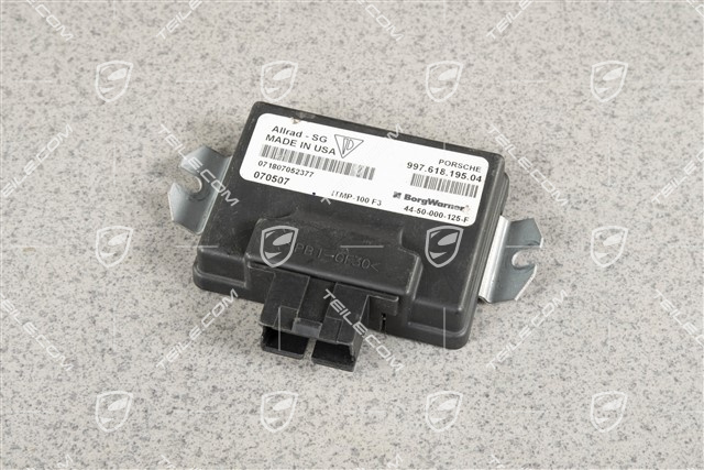 Control unit for four wheel drive, Turbo