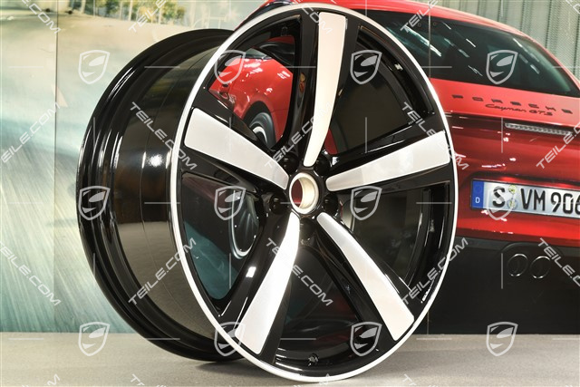 21" Felge "Exclusive Sport Design", 10J x 21 ET 19, schwarz hochglanz
