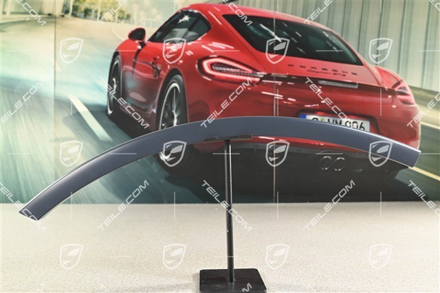 Wide wheel arch cover / flared wheel arches, rear door, R