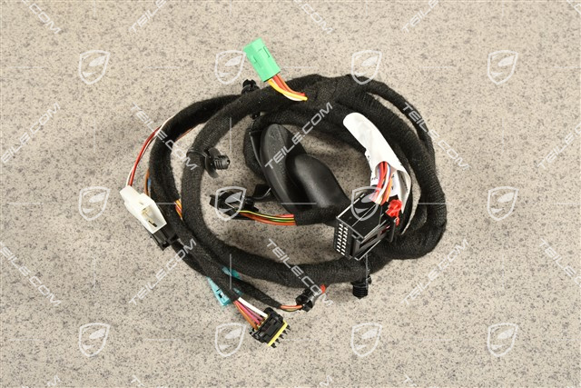 Wiązka instalacji elektrycznej lusterka zewnętrznego, el. składane, pamięć, aut. ściemniane, asyst. zmiany pasa ruchu, real top view