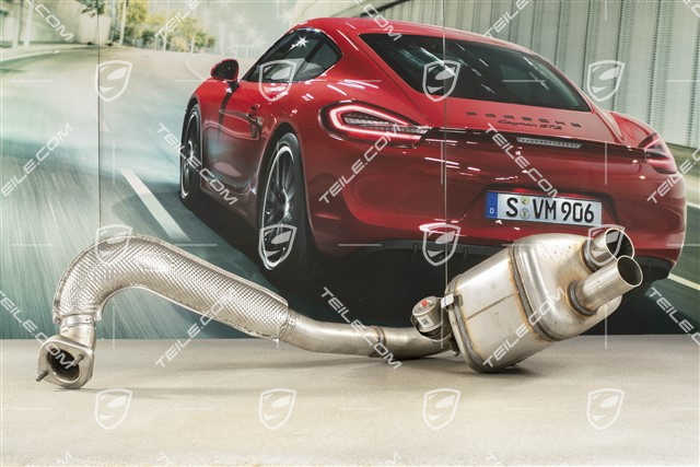 Sport exhaust muffler, R