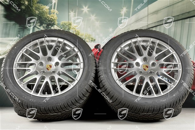 20-inch winter wheels set "RS Spyder Design" facelift 2014->, felgi 9J x 20 ET57 + Dunlop winter tires 275/45 R20, with TPM