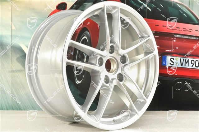 19'' felga Panamera Turbo II 9J x 19 ET 60, Brilliant Chrome Finish