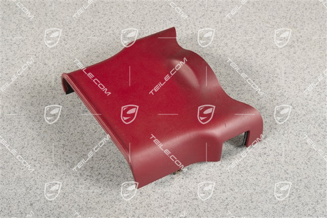 Switch housing, leather, boxster red