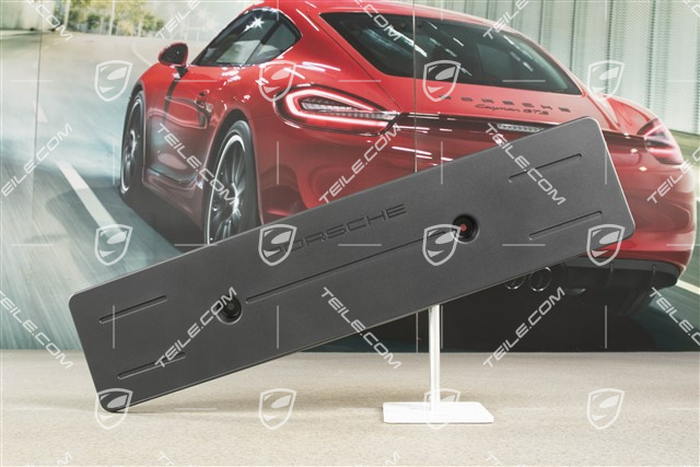 Front bumper number / Licence plate support, Large