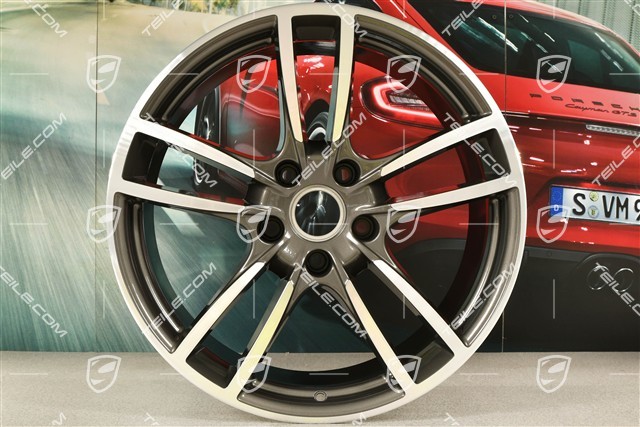 20" Felga Cayenne Sport, 10,5J x 20 ET55, Titanium