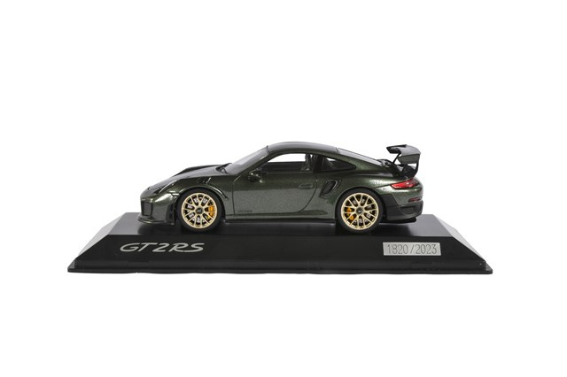 Porsche 911 991 GT2RS, 2017, oak green metallic, Spark, scale 1:43