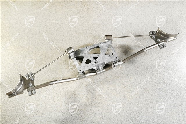 Retainer for exhaust system, 5-Speed manual transmission