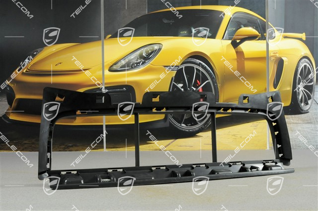 GT2 RS Retaining frame / grille, black satin, centre GT2 RS Retaining frame / grille, black satin, centre