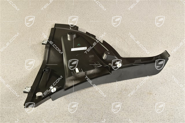 Turbo, Unterbodenverkleidung, vorne, Schwarz, R