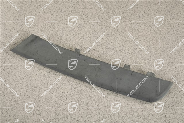 Front bumper with ACC, disc / trim centre-lower, satin black