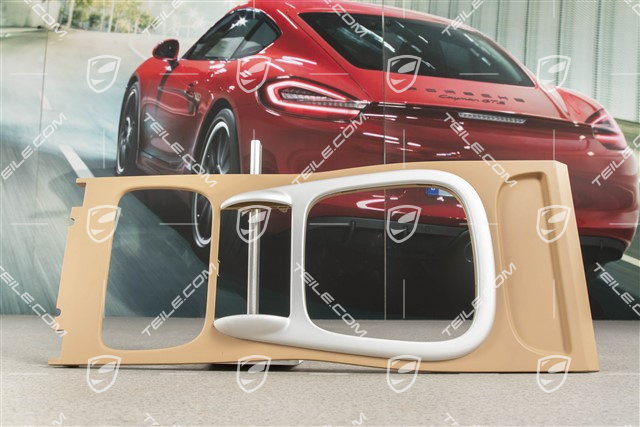 Abdeckblende lackiert, V8/V8 Turbo, Sandbeige