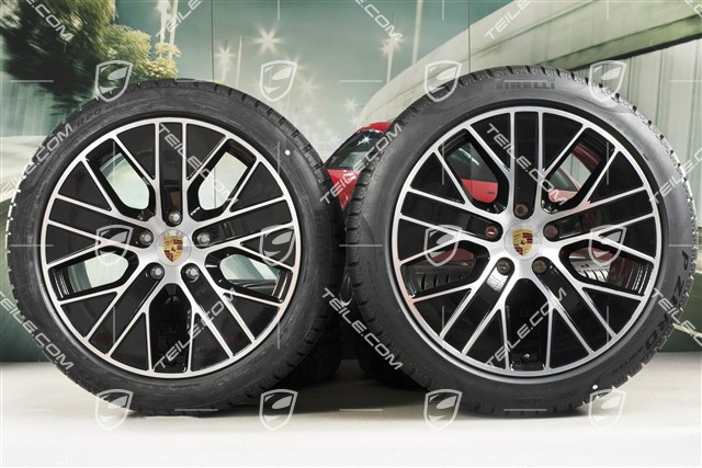 20-inch Turbo Aero winter wheel set, rims 9J x 20 ET54 + 11J x 20 ET60 + NEW Pirelli winter tyres 245/45 R20 + 285/40 R20