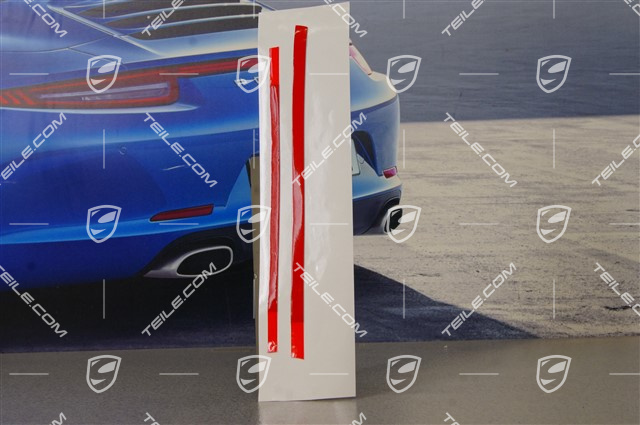 GT3 / Speedster Front bumper adhesive film / strip for spoiler, lateral, R GT3 / Speedster Front bumper adhesive film / strip for spoiler, lateral, R