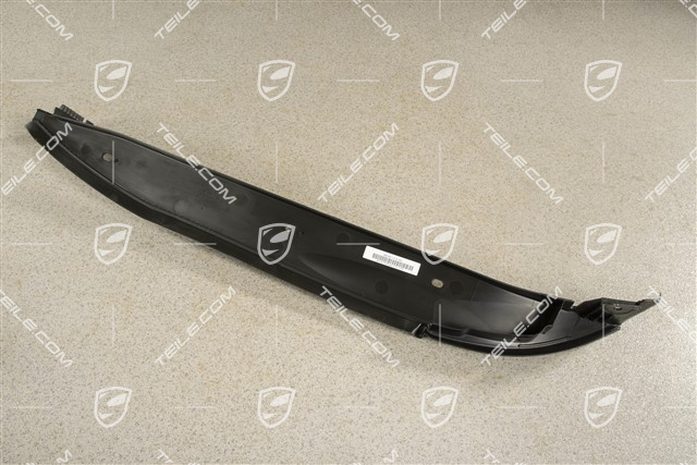 Front wing / fender, cover, Satin black, L